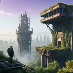 Home 12 최고의 싱글 플레이 FPS 캠페인 - **Prompt 1: The Lone Adventurer in a Ruined World**
"A lone, determined male protagonist, clad i...