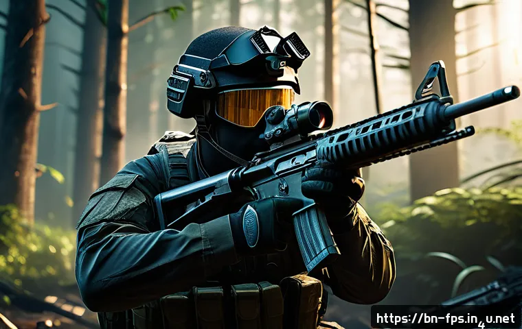 FPS 장르의 역사와 대표 작품들 - A highly detailed futuristic FPS game environment showcasing advanced real-time ray tracing and HDR ...